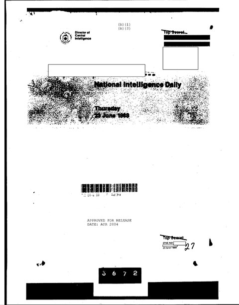 CIA's 1988 report on MEK