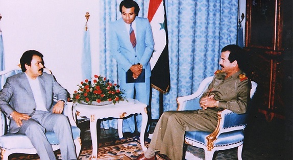 Massoud Rajavi Saddam Hussain Mercenaries MEK 1024x559