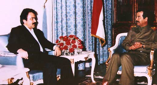 Rajavi And Saddam