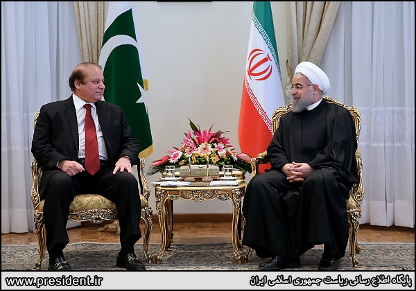 دکتر روحانی و نخست وزیر پاکستان