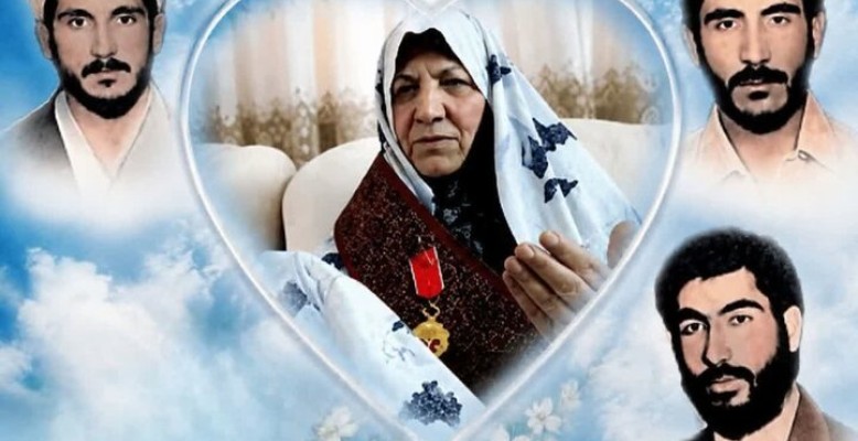 مادر شهیدان والامقام مظفر به فرزندان شهیدش پیوست